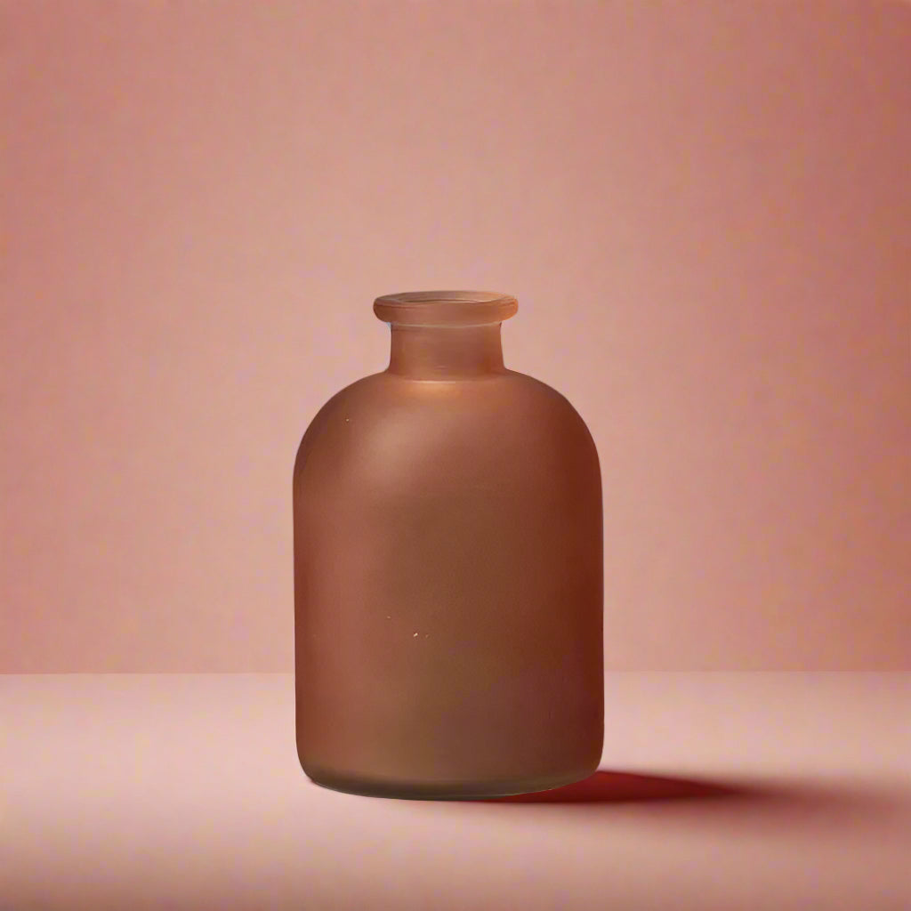 Matt Cognac Glass Bottle