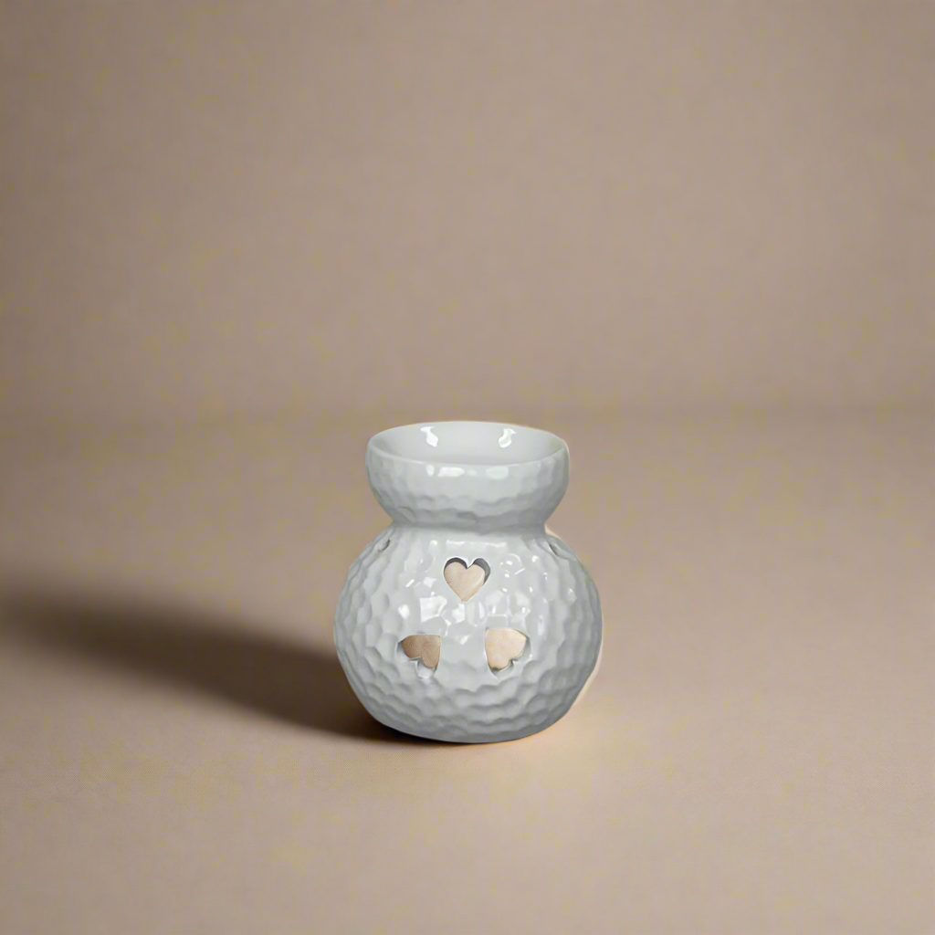 White Heart Oil Burner
