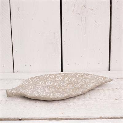 Concrete Leaf Dish