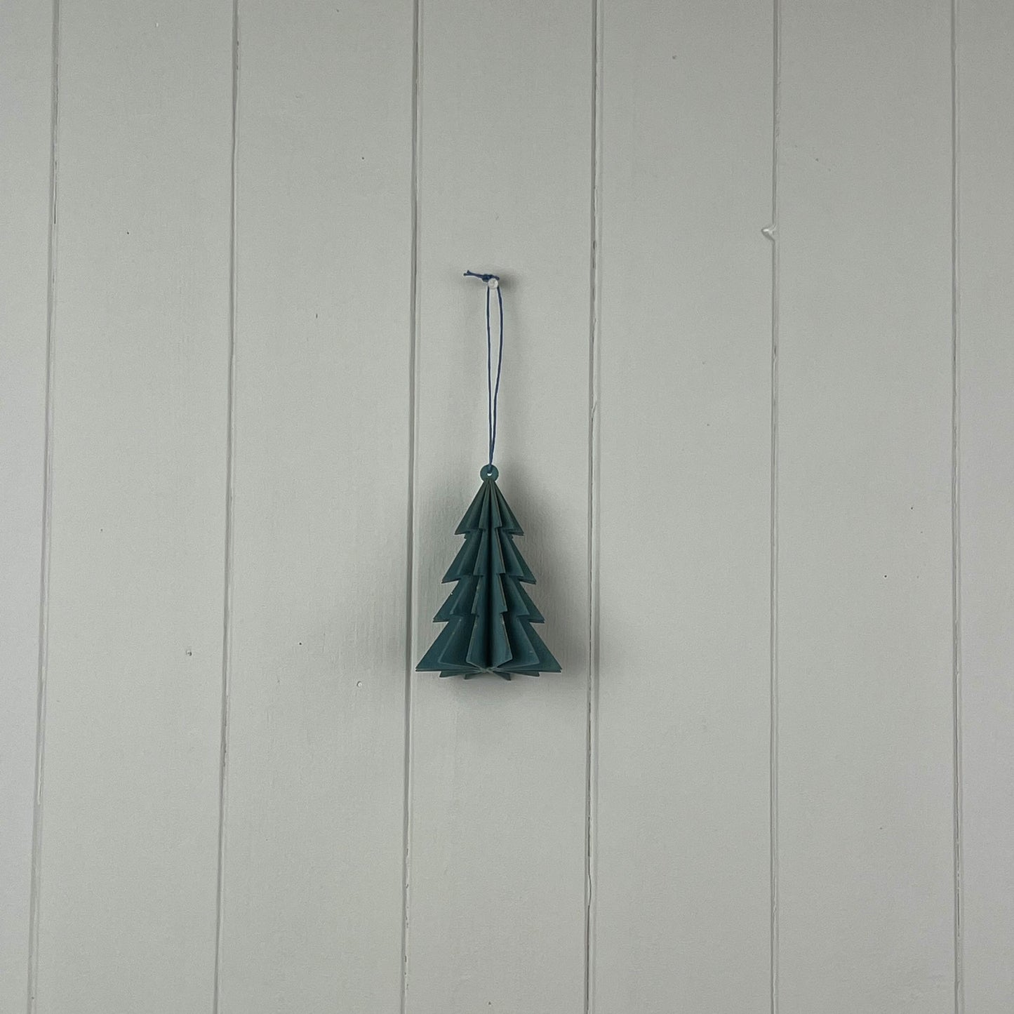 Blue 3D Christmas Tree