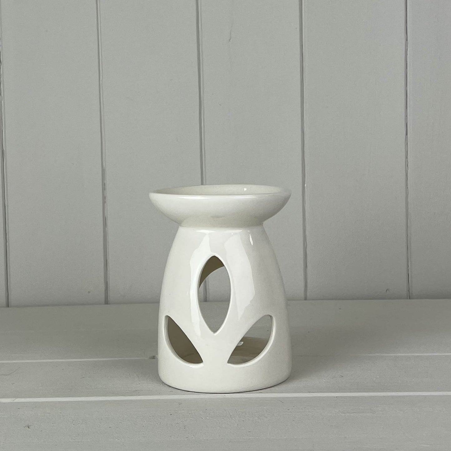 White Ceramic Wax/Oil Burner