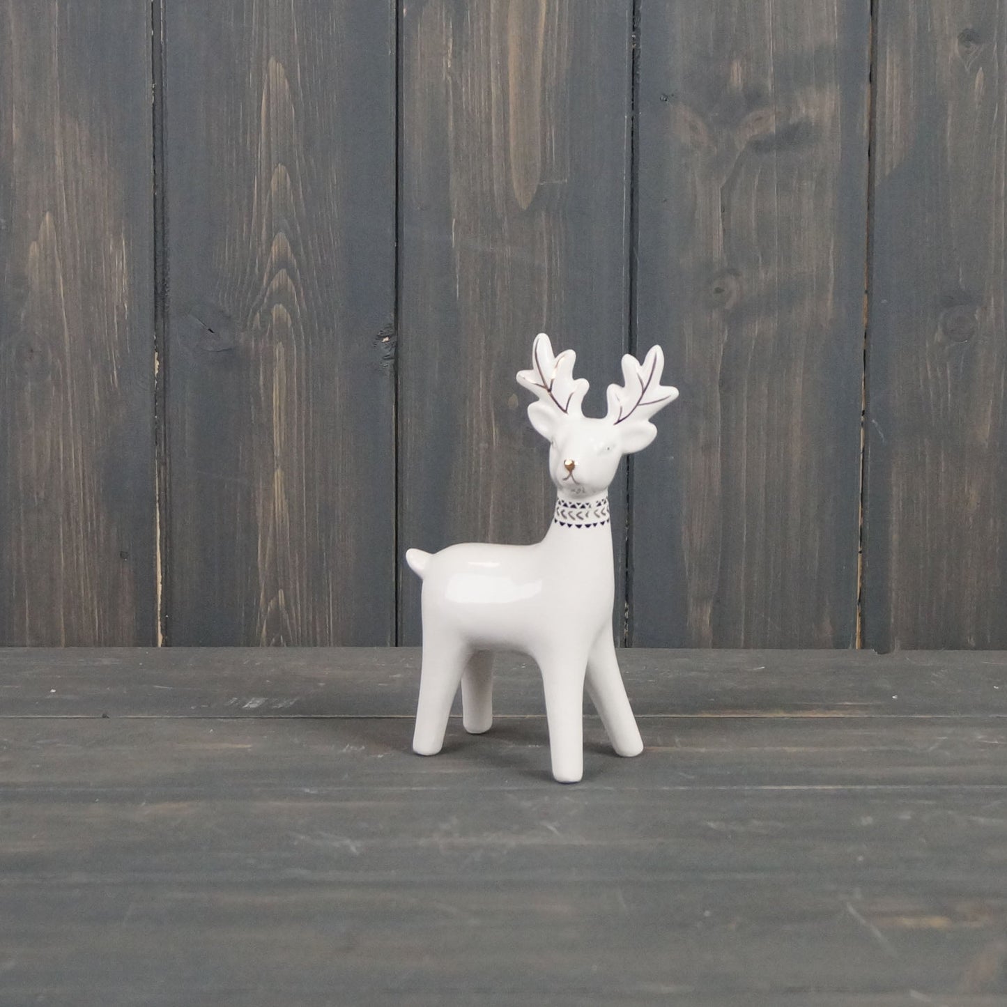 Ceramic Standing Reindeer