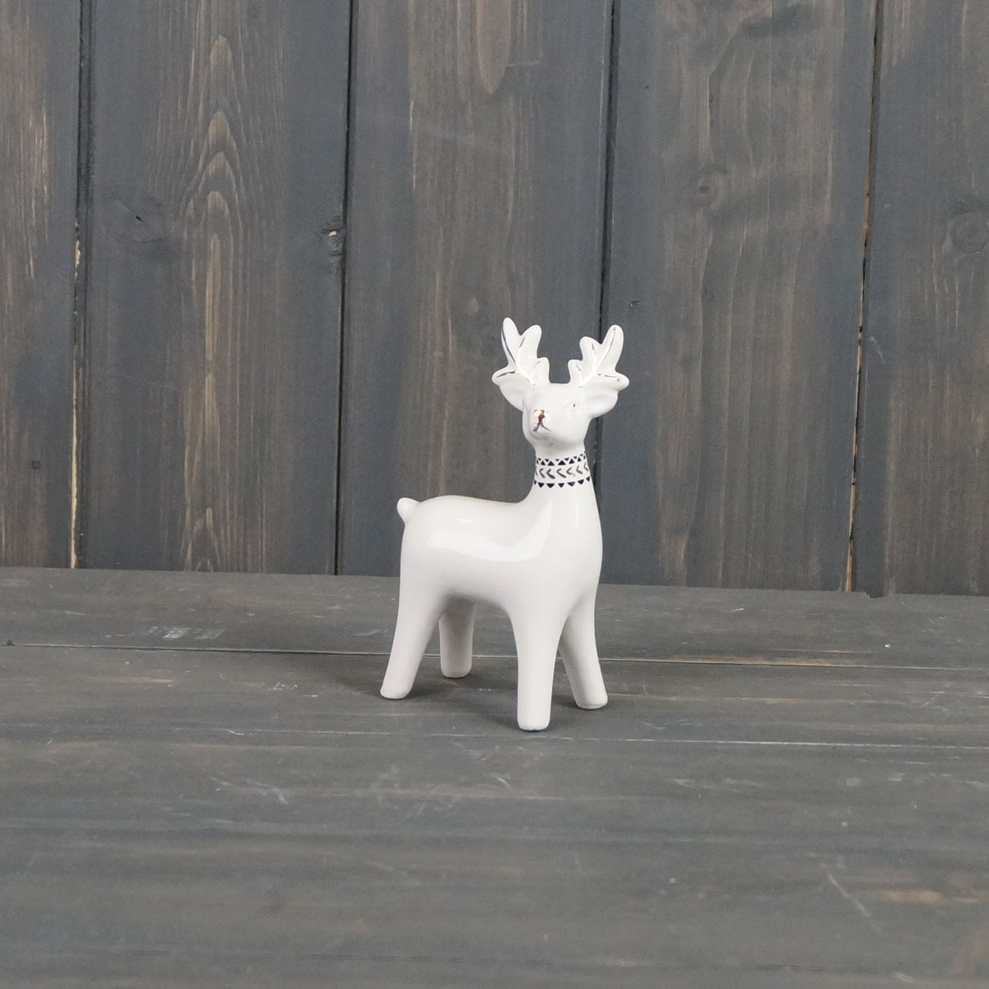 Ceramic Standing Reindeer