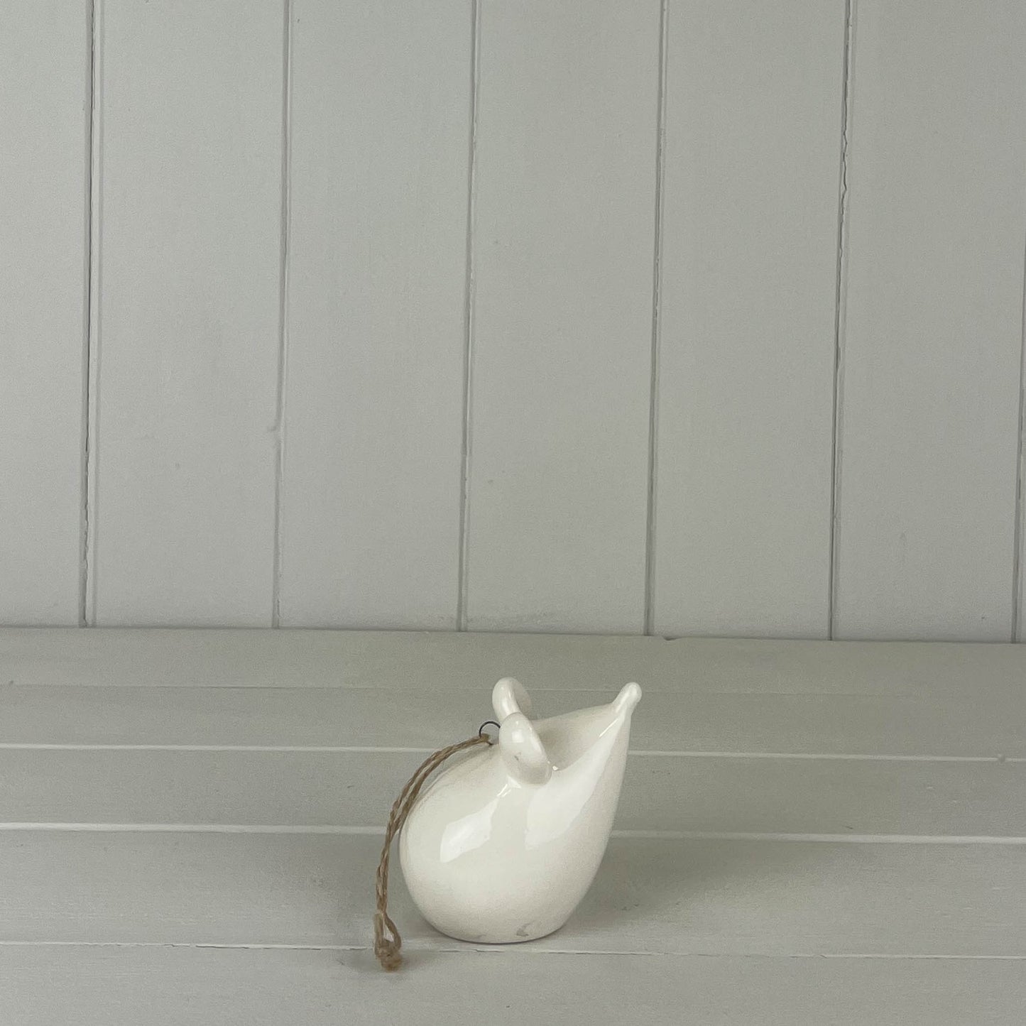 White Ceramic Mouse