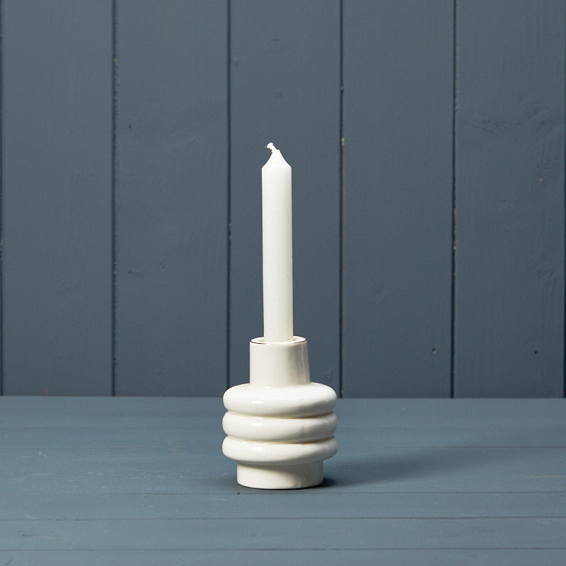 Ceramic candle holder