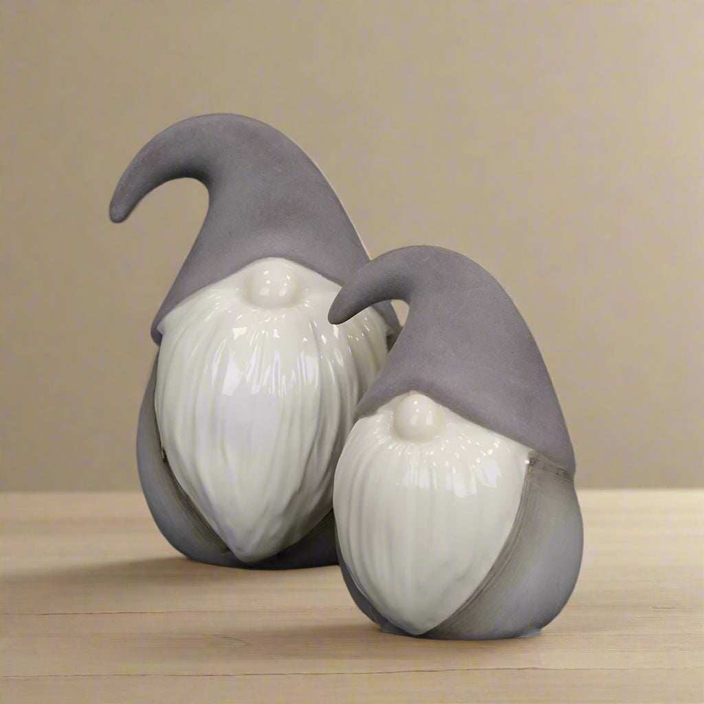Grey Ceramic Gonk (10cm)