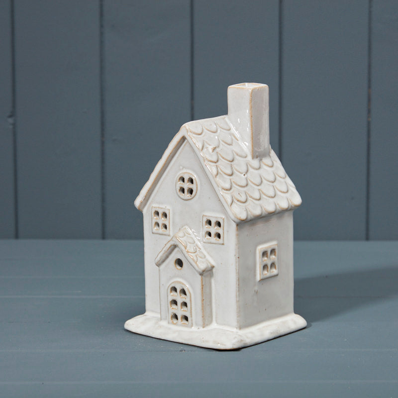 Ceramic House Tealight Holders