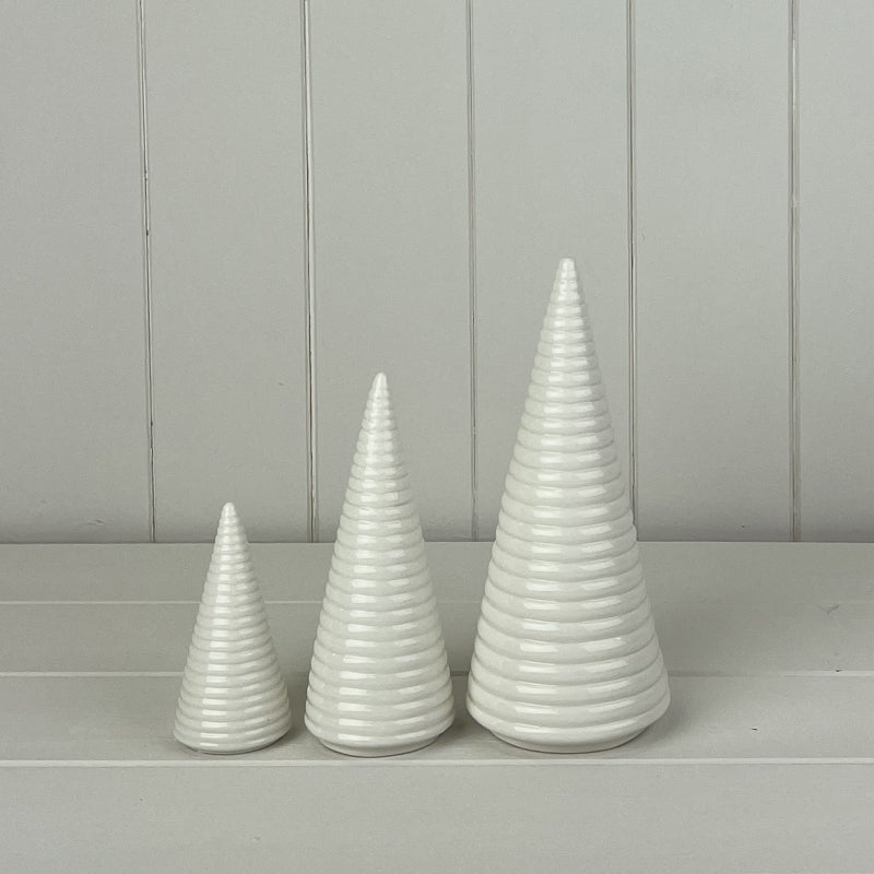 Glazed Ceramic Tree Ornament