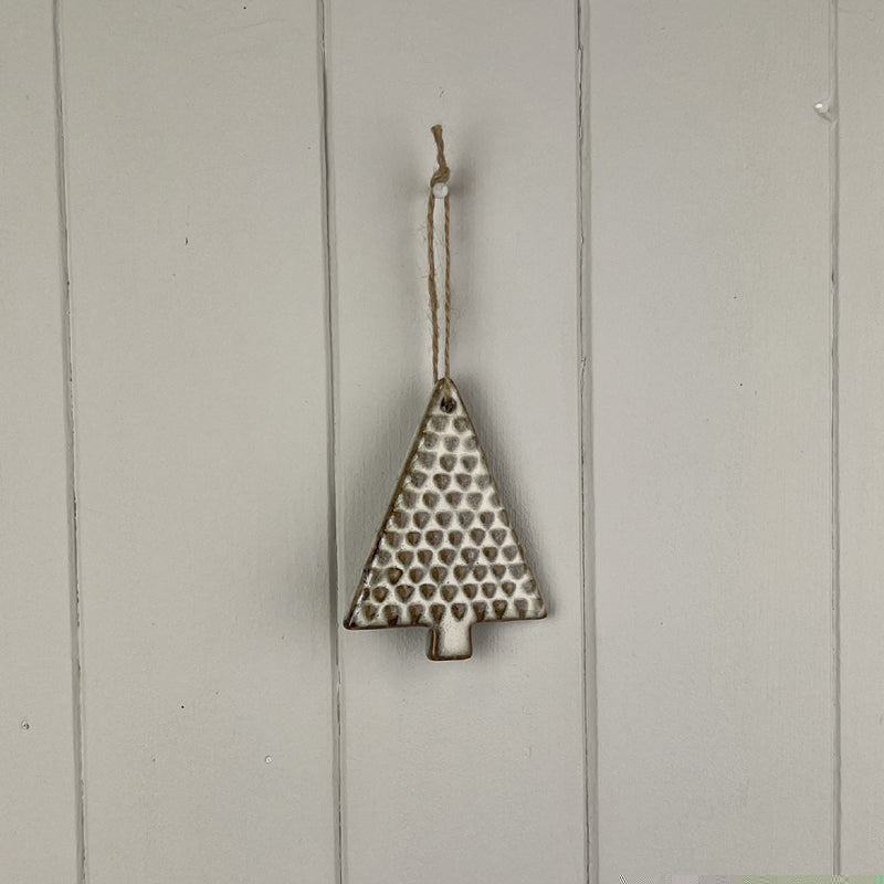 Beige Mottle Ceramic Hanging Tree