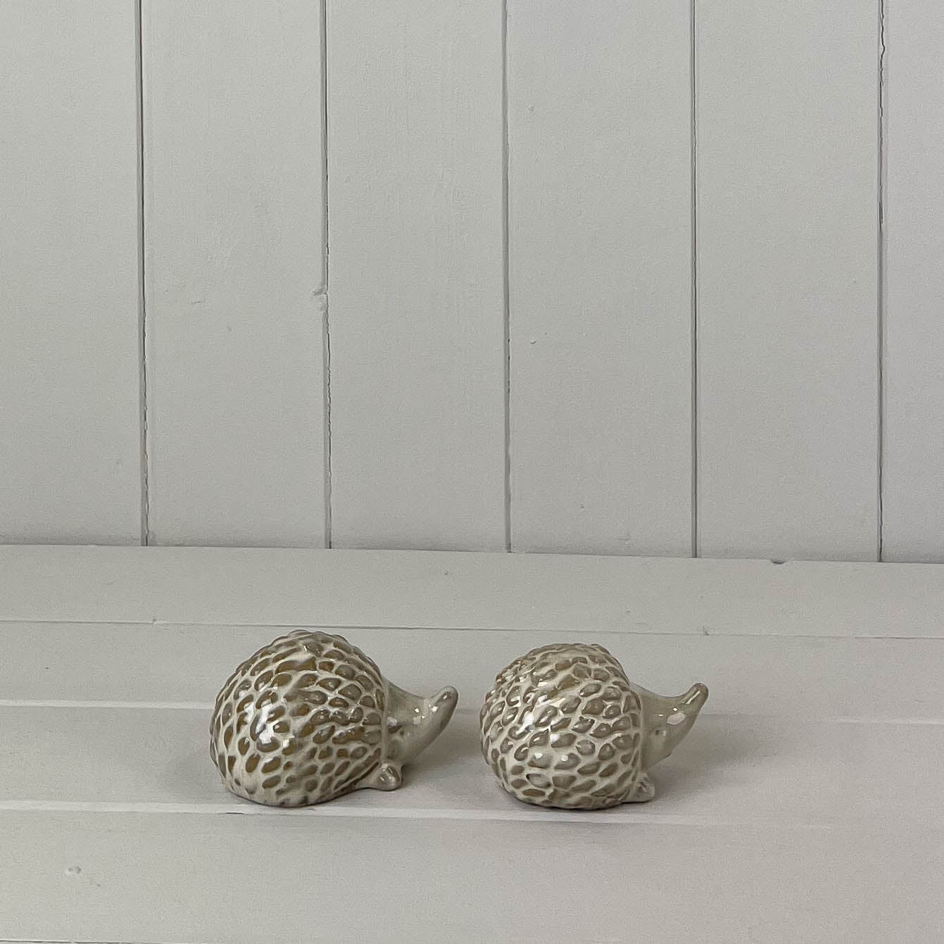 Beige Mottle Ceramic Hedgehog