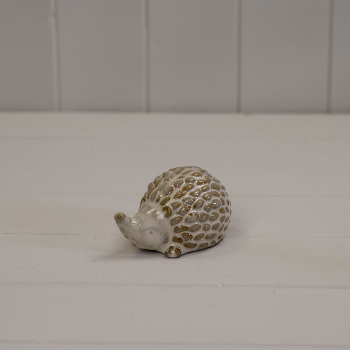 Beige Mottle Ceramic Hedgehog