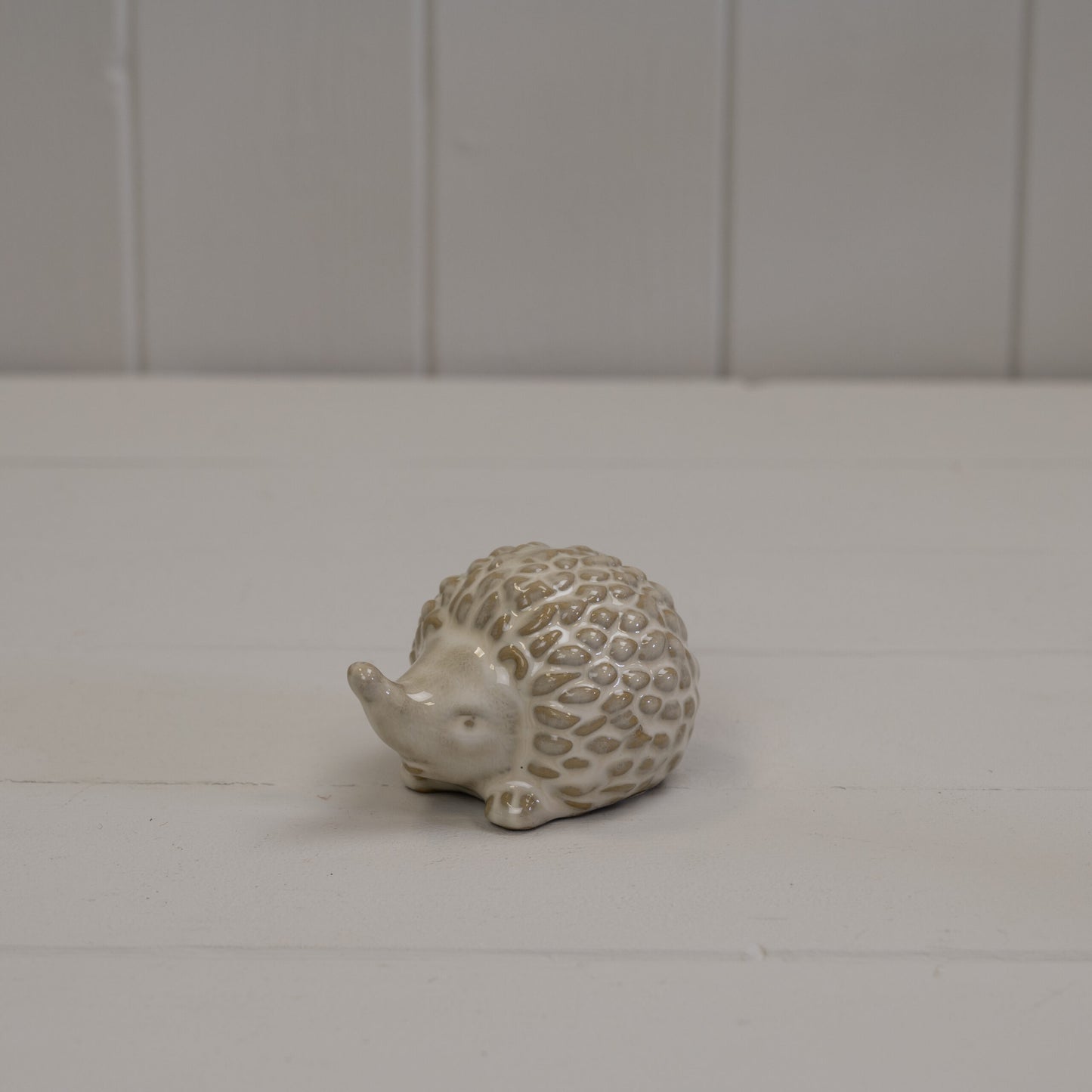 Beige Mottle Ceramic Hedgehog