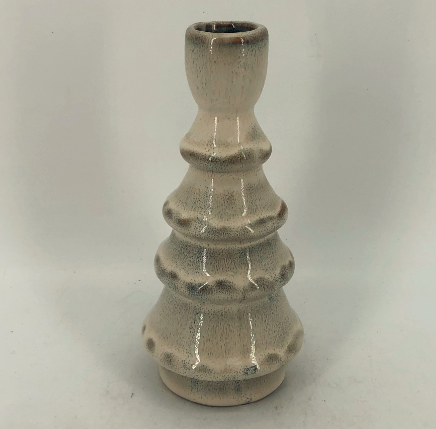 Glazed Ceramic Candle Holder