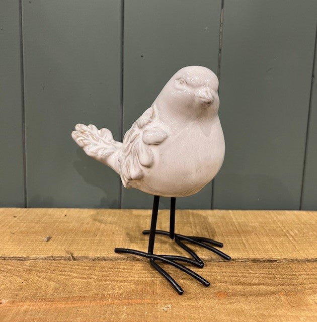Glazed Ceramic Bird Ornaments
