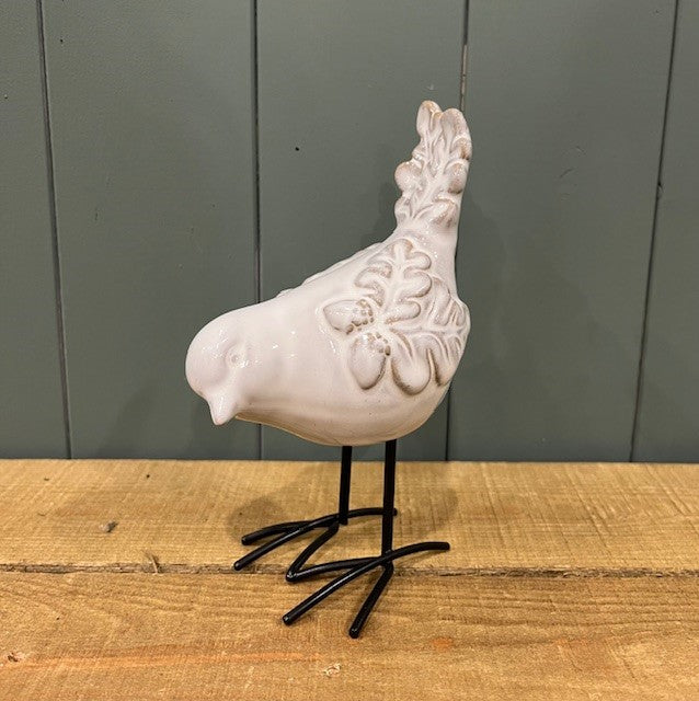 Glazed Ceramic Bird Ornaments