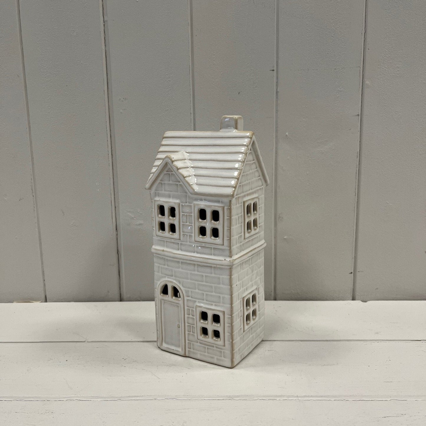 Glazed Ceramic LED Townhouse