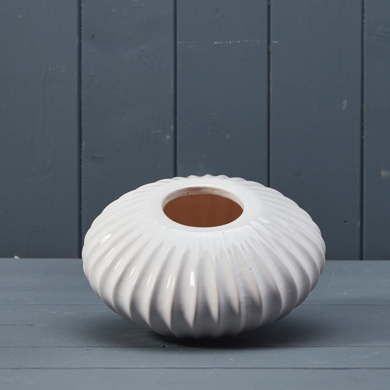 White Ceramic Pot Collection