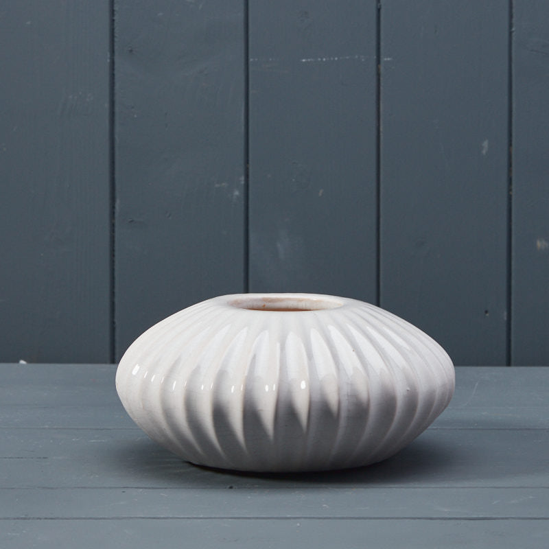 White Ceramic Pot Collection