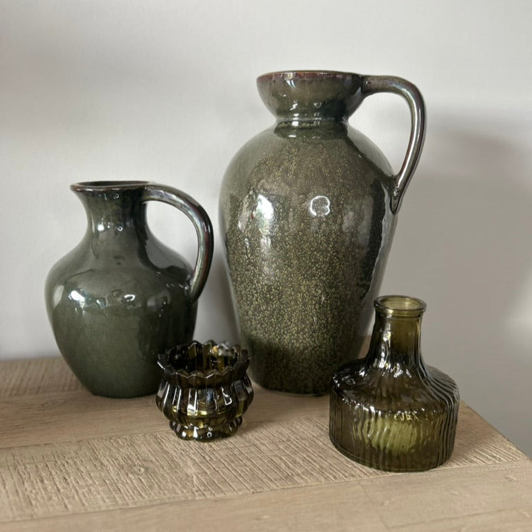 Green Ceramic Vase