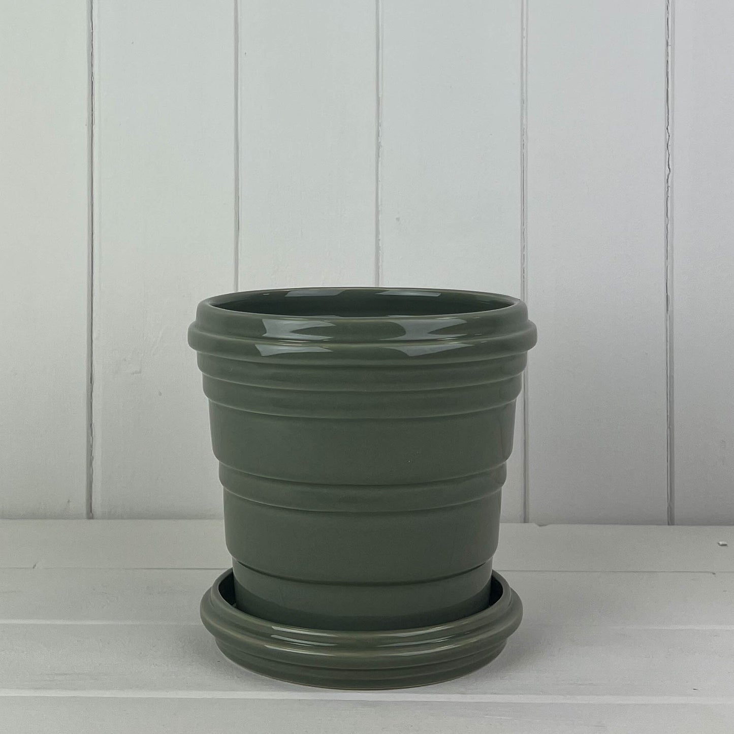 Sage Saucer Pots