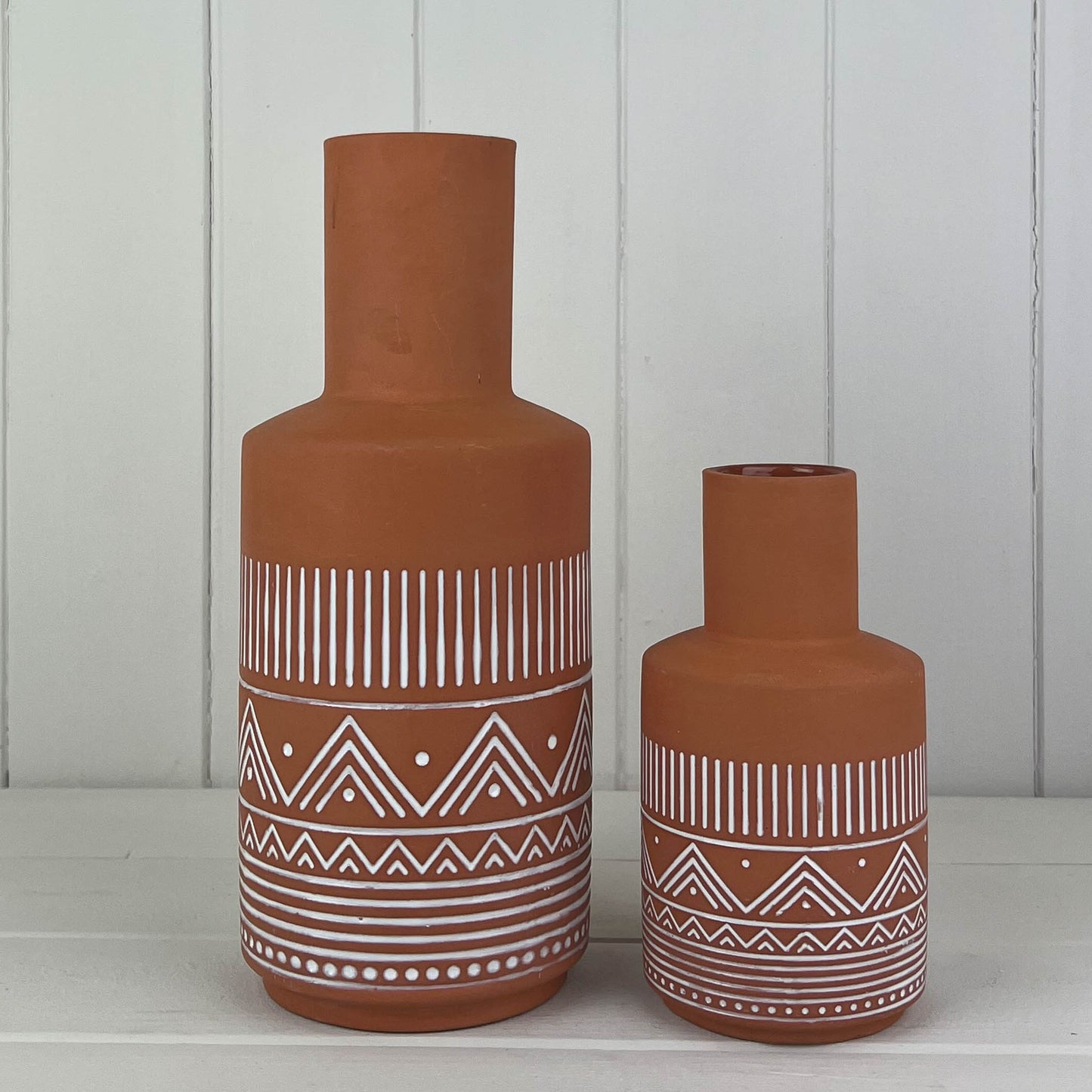 Terracotta Style Vase