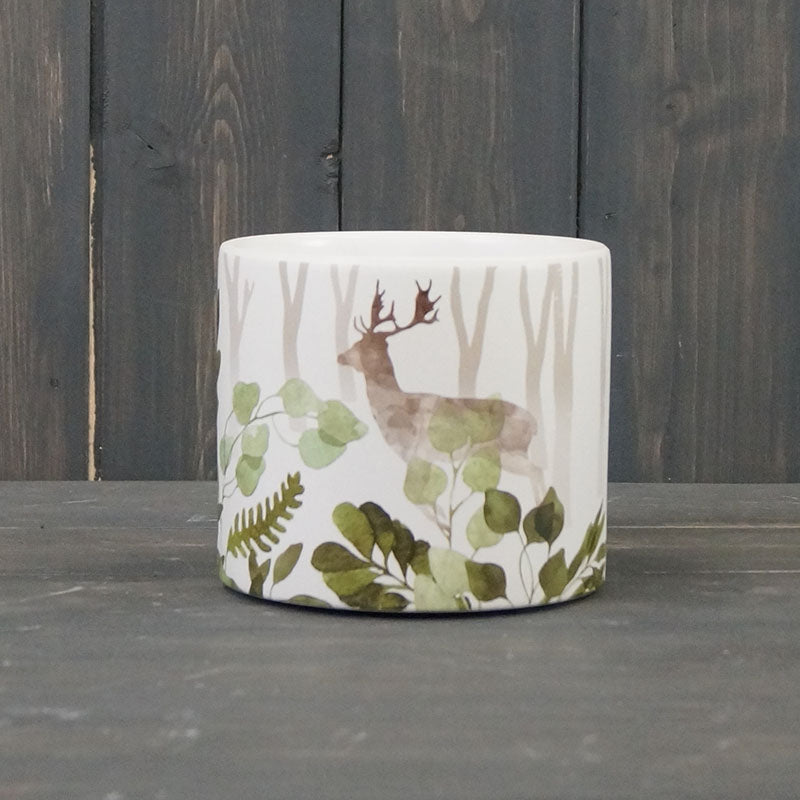 Woodland Stag Pot