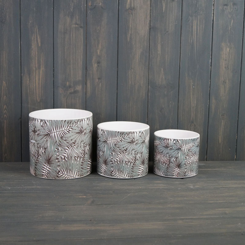 Palm Leaf Pots