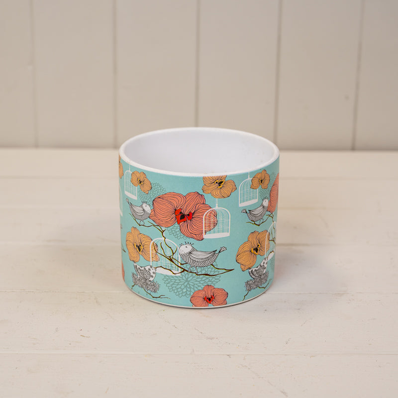 Floral Bird Cage Pots