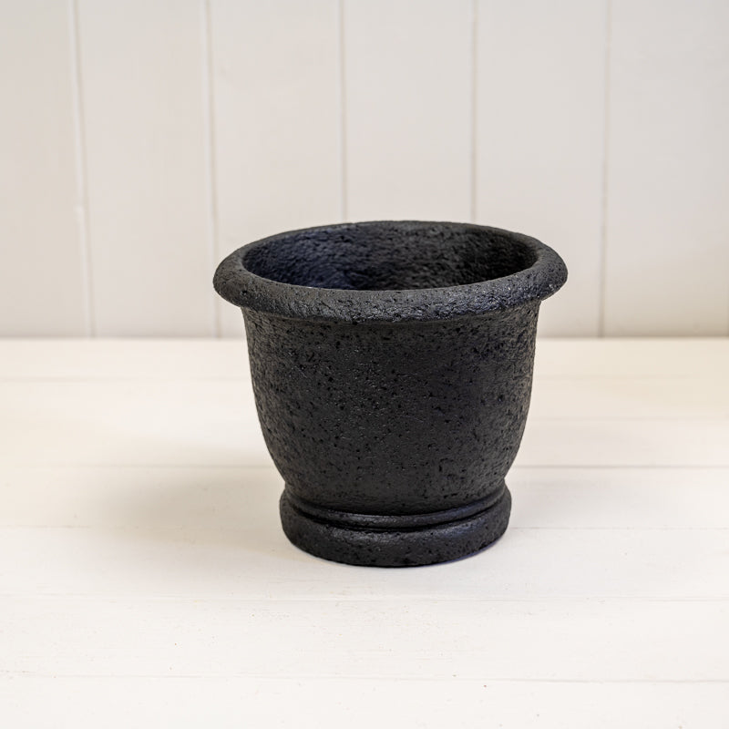 Black Cement Pot Collection