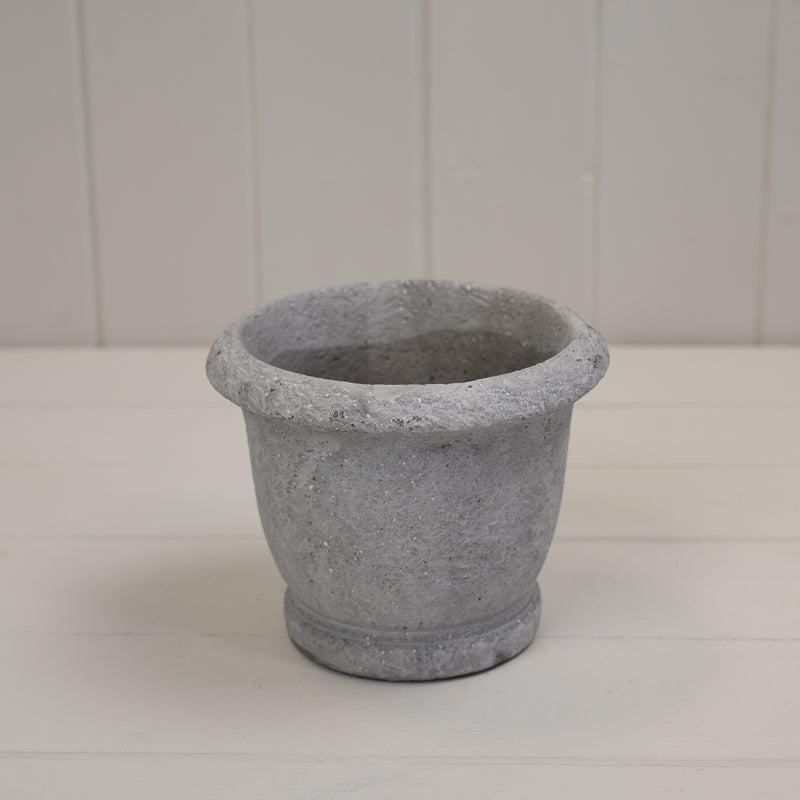Wash Grey Cement Pots