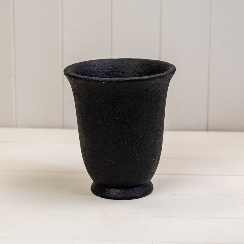 Black Cement Pot Collection