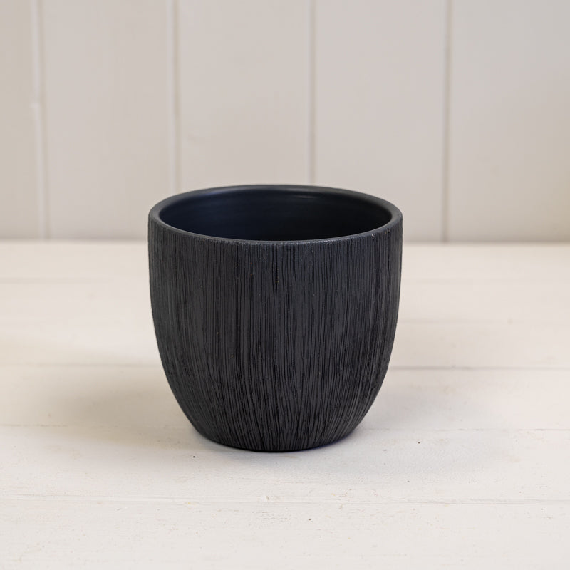 Slate Grey Cylinder Pots