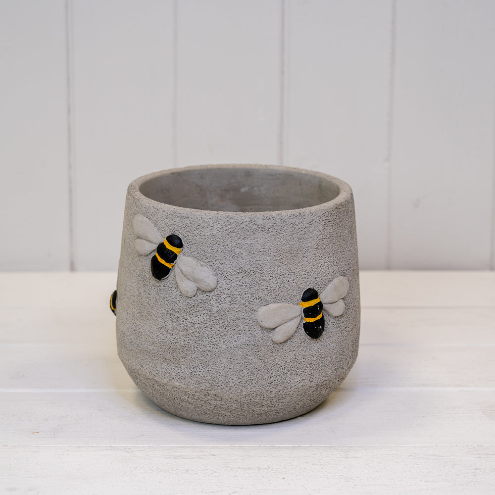 Cement Bee Planters