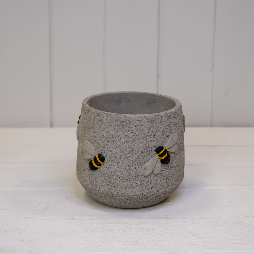 Cement Bee Planters