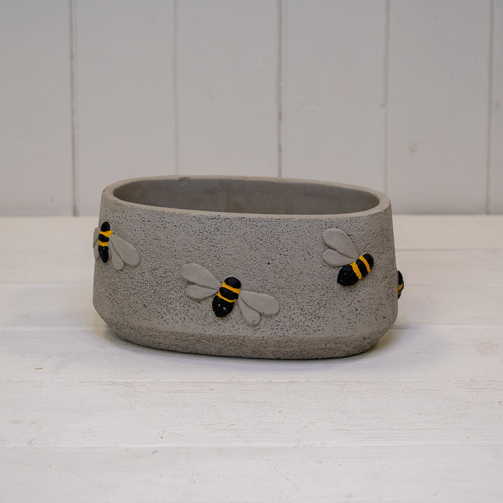 Cement Bee Planters