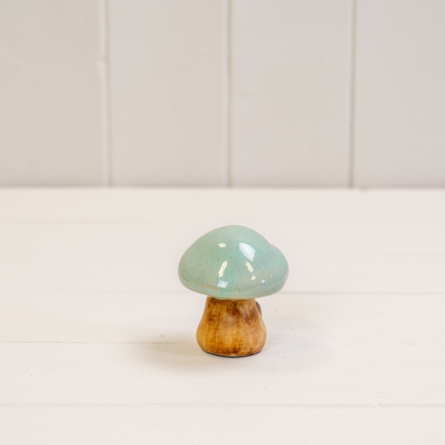 Sage Ceramic Mushrooms