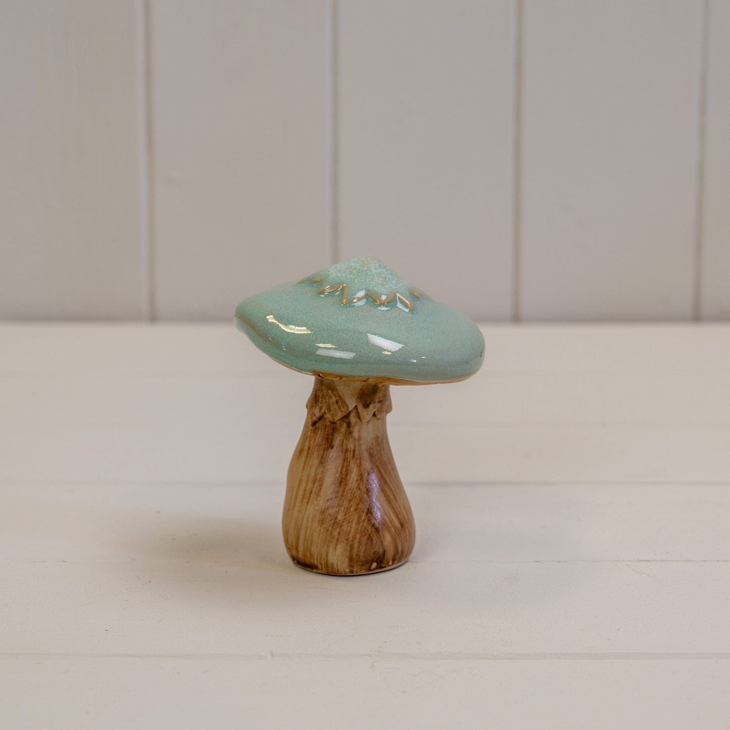 Sage Ceramic Mushrooms
