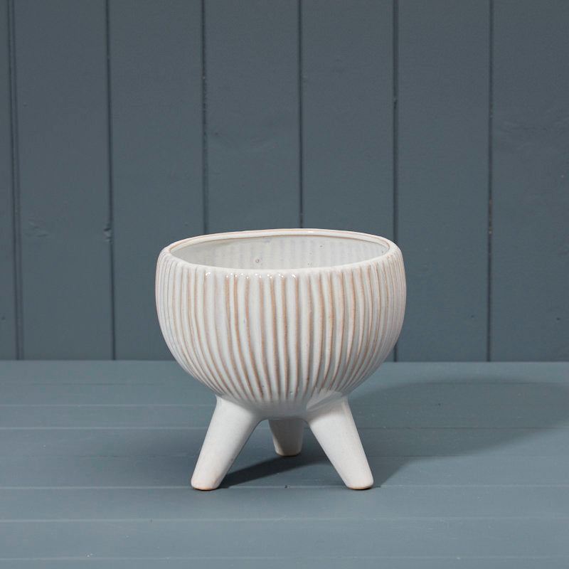 White Ceramic Pot
