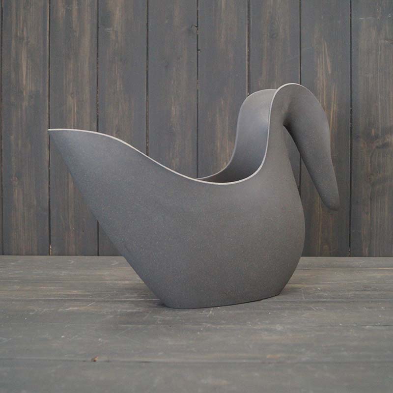 Anthracite Grey Watering Jug - Bamboo (Large)