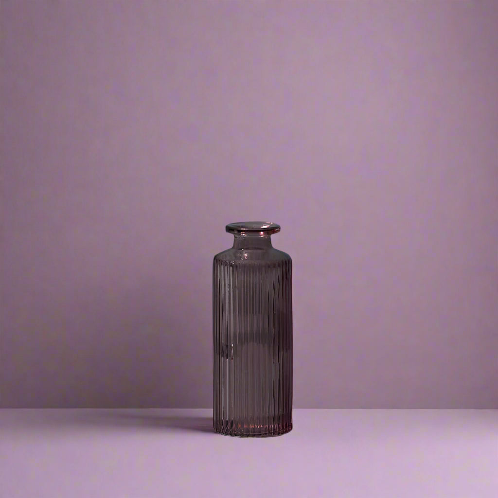 Amethyst Glass Bottle