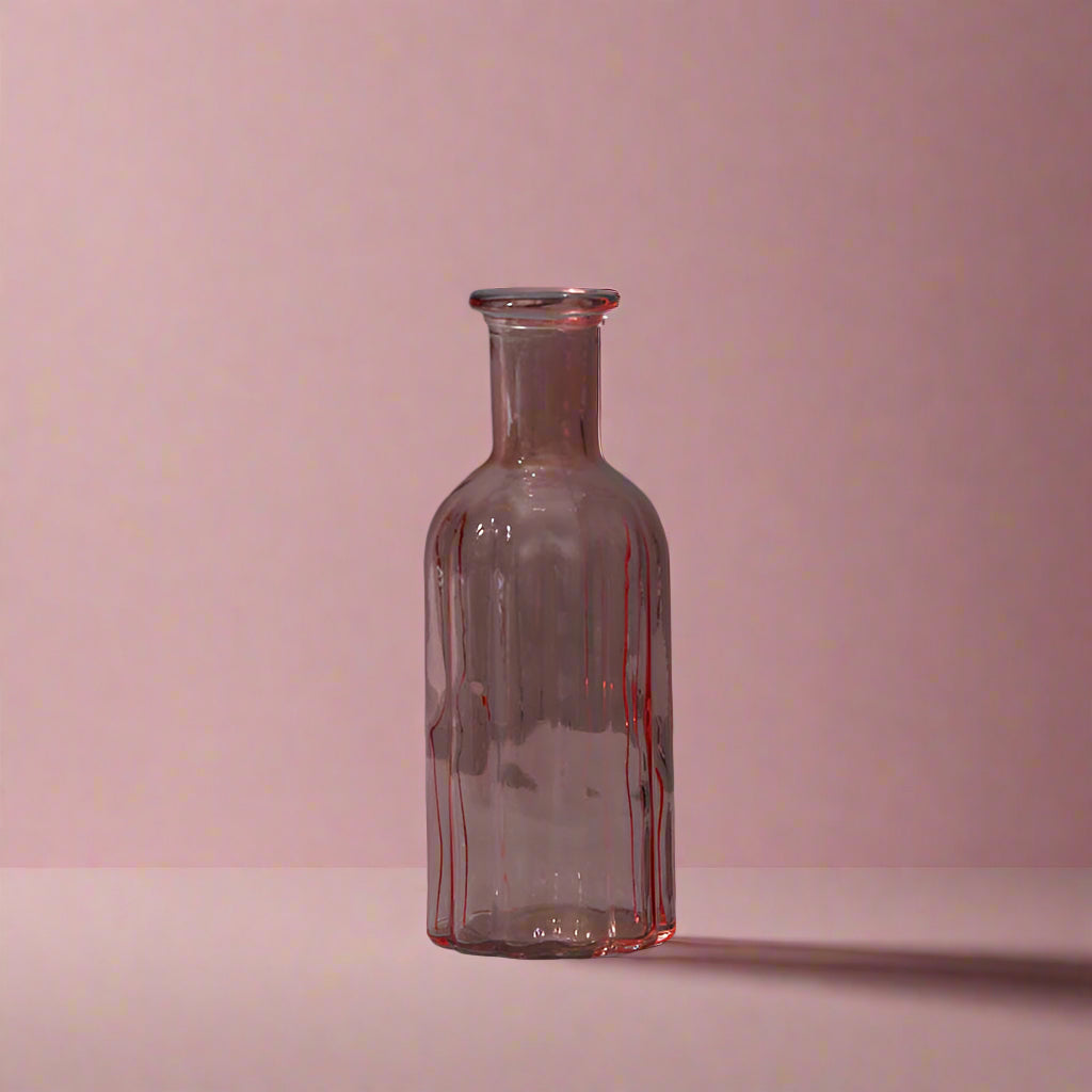 Rose Glass Bottle