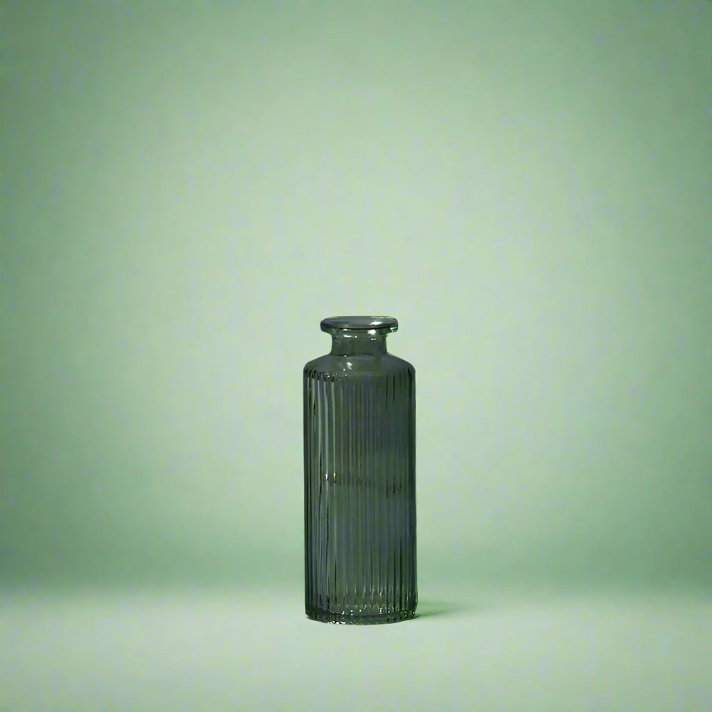 Vintage Green Glass Bottle