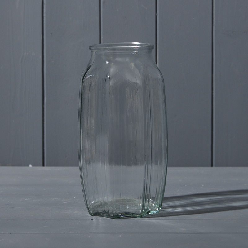 Clear Glass Vase