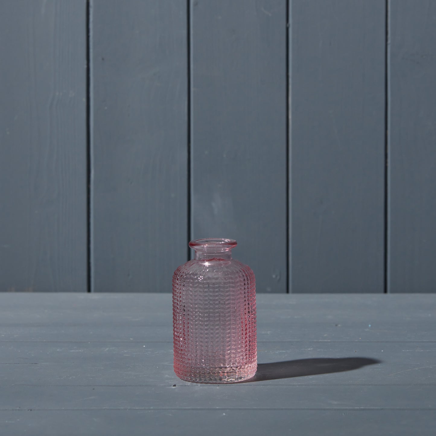 Lavender Dimpled Glass Bottle