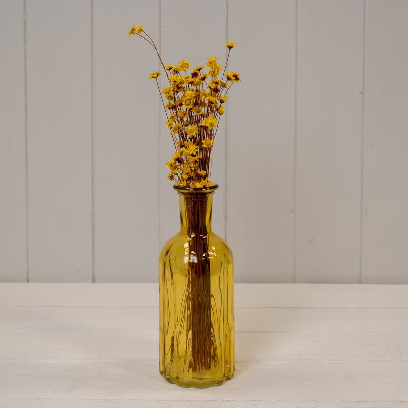 Yellow Glass Bottle