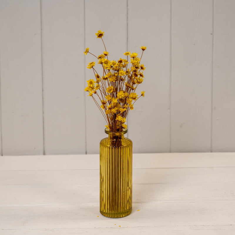 Yellow Glass Bottle