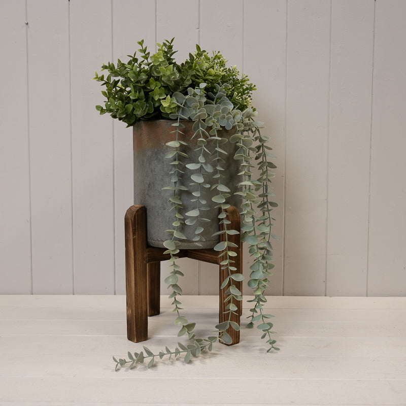 Vintage Pots With Stands Set