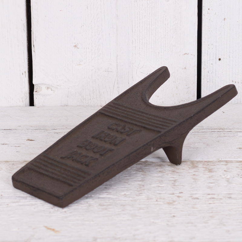 Cast Iron Boot Jack Antique Rust
