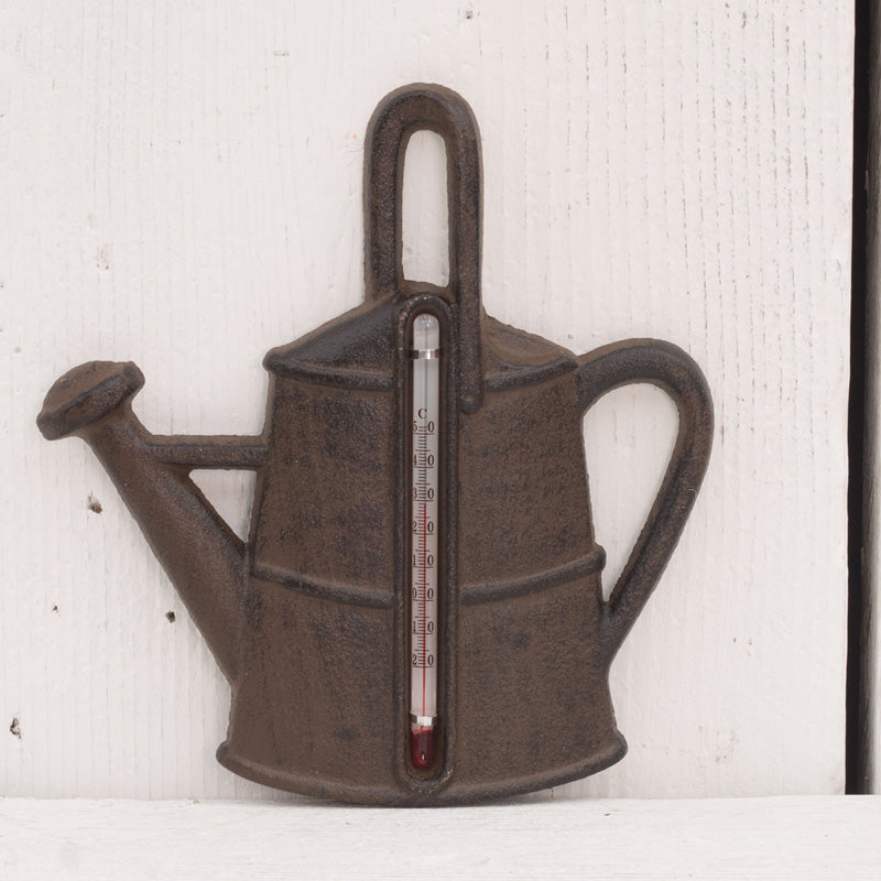 Cast Iron Watering Can Thermometer