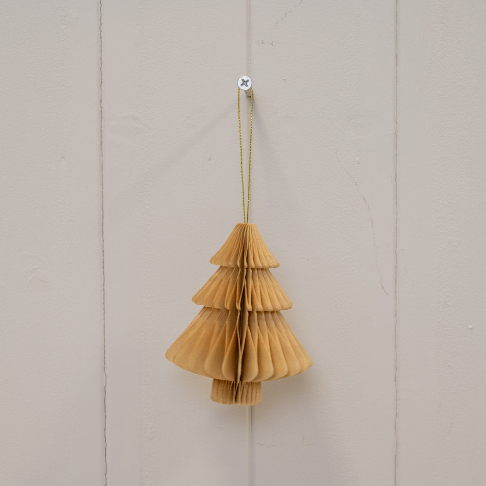Caramel Paper Baubles